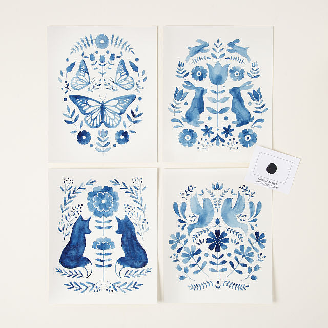 Tram Colwin Original Folk Art Water Colouring Kit