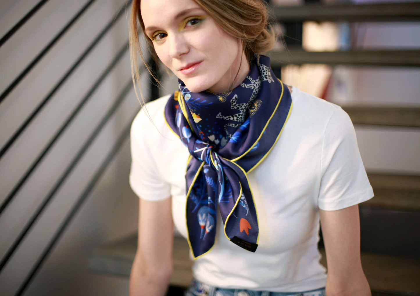 Jessie Zhao. AMAZON RAINFOREST IN BLUE