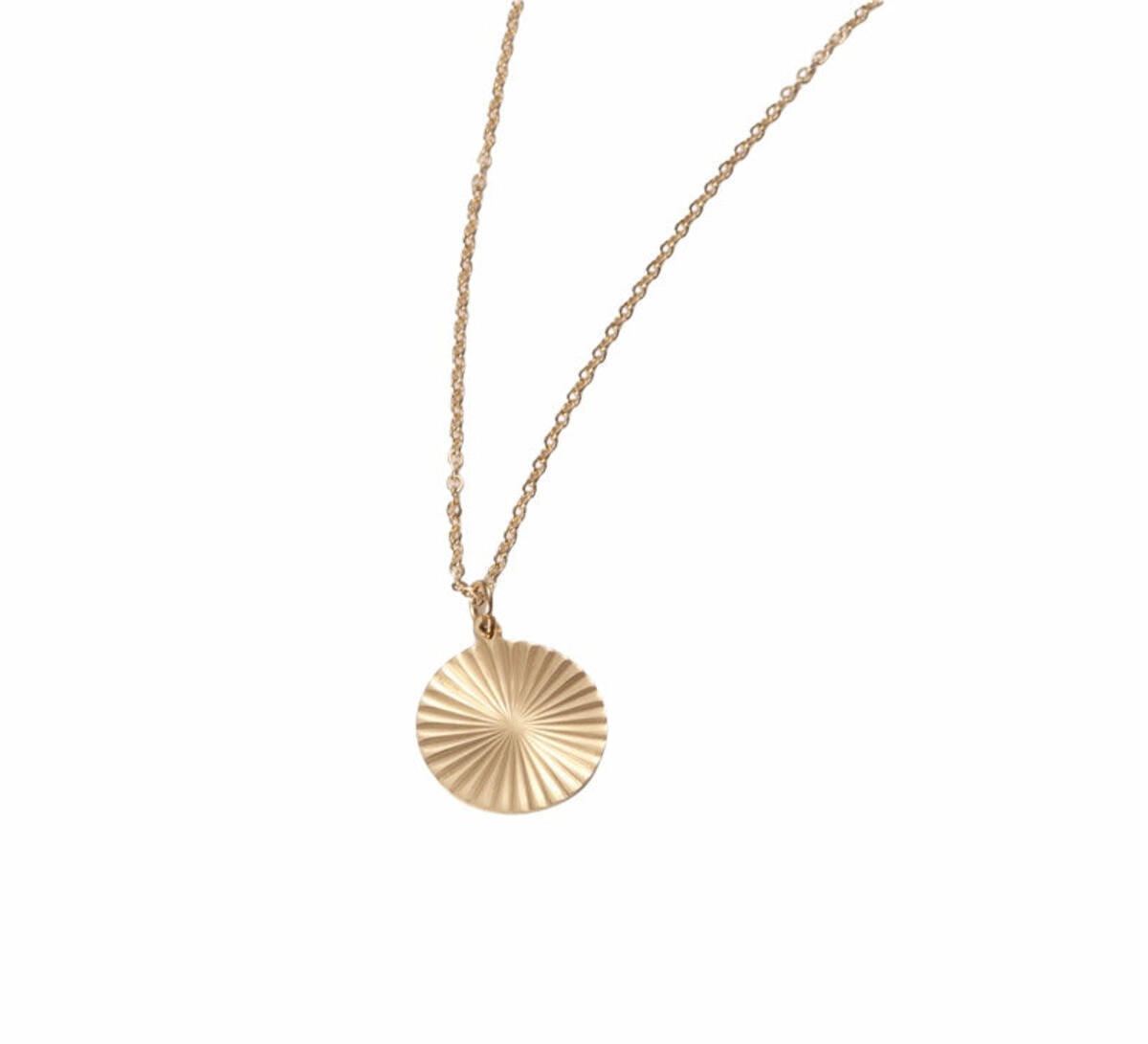 Chasing Sunset 18K Gold Plated, Waterproof Necklace. By ALCO Jewelry.