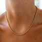 18K Gold Plated Disco Cowgirl Necklace. ALCO Jewelry.