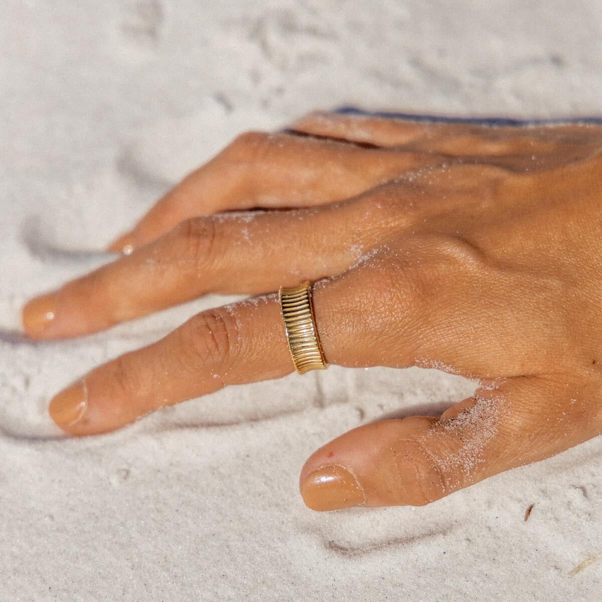 Roman Gold Ring. By ALCO.