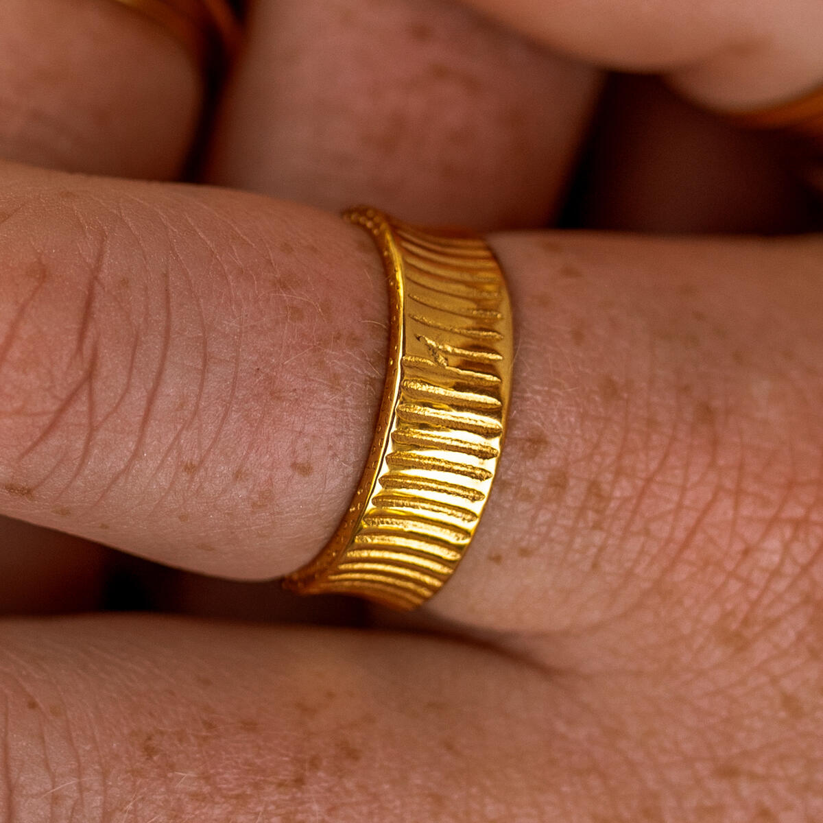 Roman Gold Ring. By ALCO.