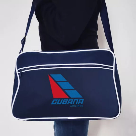 Airline Originals. Cubana Messenger Cabin and Travel Bag for Men.