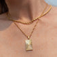 Gold Plated 30A Waterproof Necklace. By ALCO Jewelry.