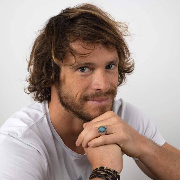 Labradorite Designer Ring. Silver. Best Selling French Brand, Aden Bijoux.