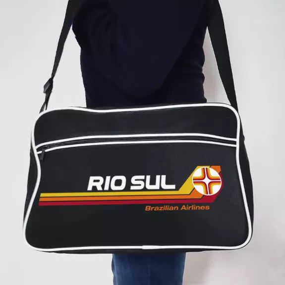 Airline Originals. Rio Sul Brazilian Messenger Cabin and Travel Bag for Men.