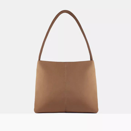 Reliee Bags. Bianca Vegan Leather Tan Handbag.