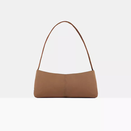 Reliee Bags. Gemma Vegan Leather Tan Handbag.