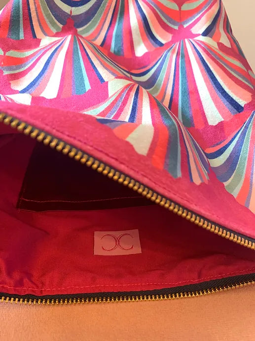 Chloe Croft. Magenta Shell. Vegan Bag.