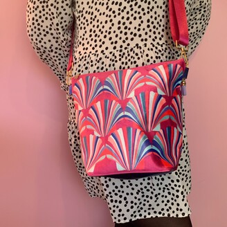 Chloe Croft. Magenta Shell. Vegan Bag.