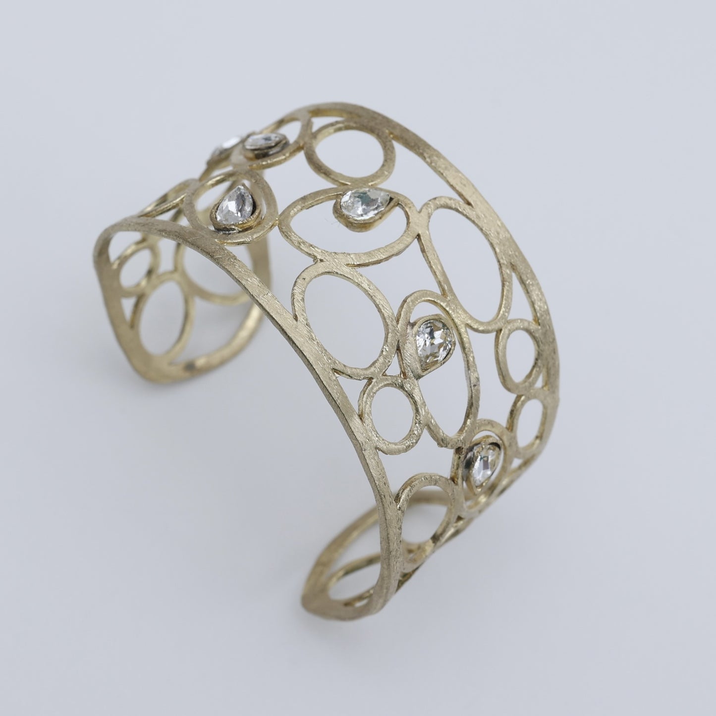 Kalliope. Women's Ancient Greek Jewelry. Scales Bronze Bracelet.