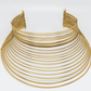Best Selling Kenyan Brand, Makeba Gold Plated Brass Choker By Lamu Jewelry.