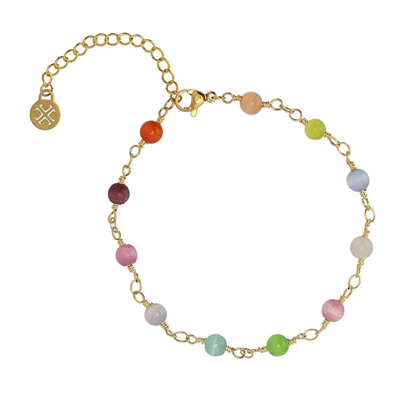 Anartxy Jewelry. Complete Crystal Bead Bracelet.