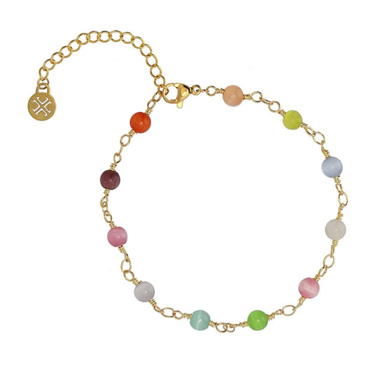 Anartxy Jewelry. Complete Crystal Bead Bracelet.