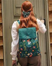 Fable England. Into the Woods. Catherine Rowe Green Backpack.