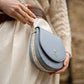 Fable England. Matilda Iris Blue Saddle Bag.