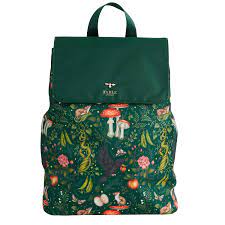 Fable England. Into the Woods. Catherine Rowe Green Backpack.