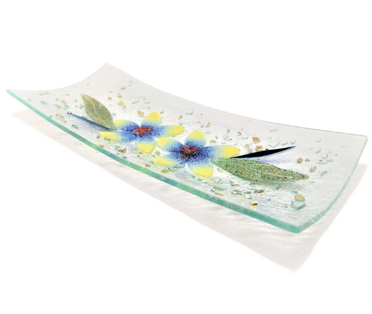 SISPIRI VENEZIA - Fused glass coin tray, decoration